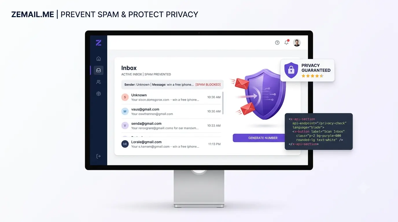 Prevent Spam and Protect Your Privacy.